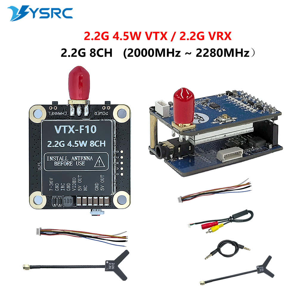 Drone Receiver - 2.0-2.2G 4.5W VTX 8CH FPV Video