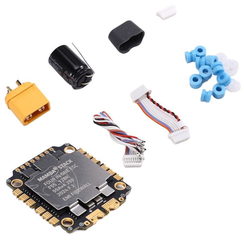 Drone Esc - ABXE-F55_128K55A 4-In-1 ESC Blheli_32 FPV Racing