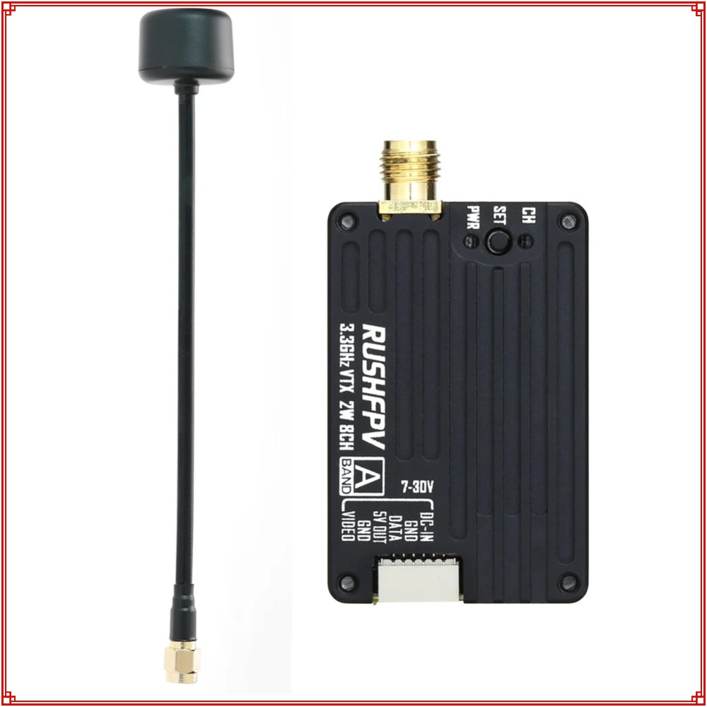 Drone Receiver - 2026 New RUSHFPV 3.3G 2W VTX