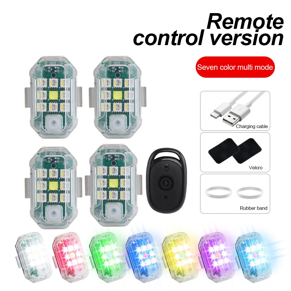 Drone Led Light - Wireless Remote Control LED Aircraft Strobe
