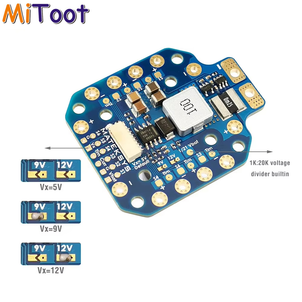 Drone Power Distribution Board - Mateksys PDB-HEX 12S Power Distribution Board