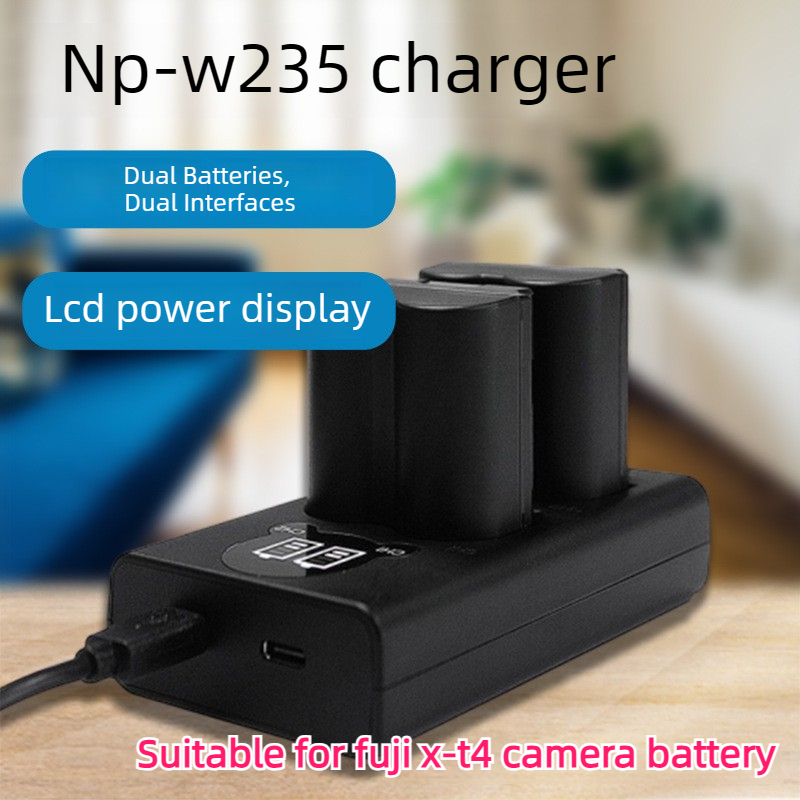 Drone Camera - 2200mAh NP-W235 NP W235 Battery LCD
