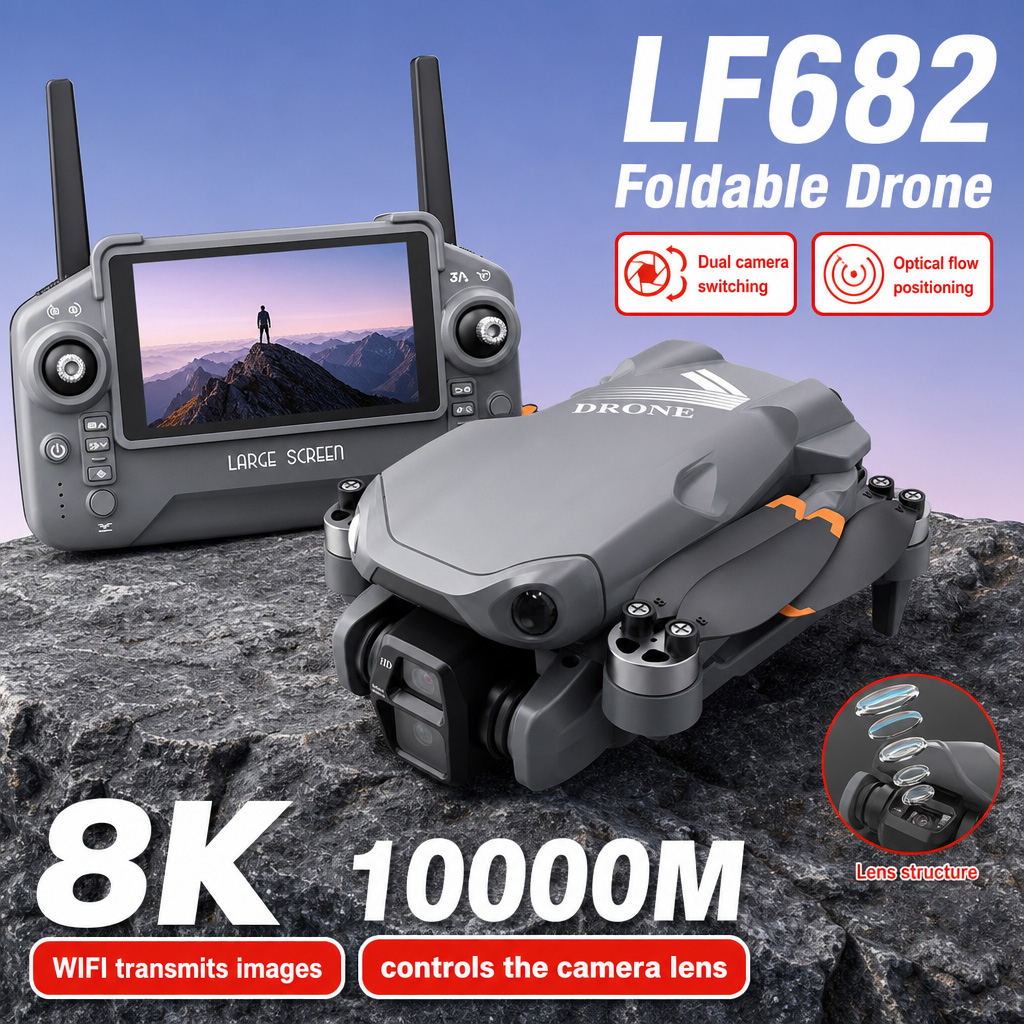 Drone Gps Mount - Aerial Photo LF682 Drone 8K HD