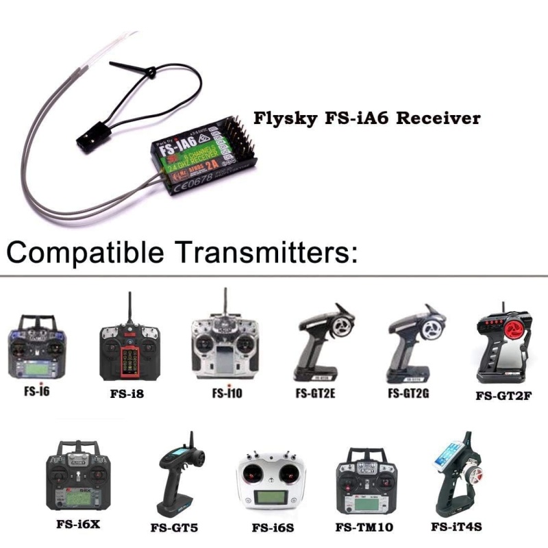 Flysky FS-IA6 Receiver 6CH Dua - Drone Antenna recension och pris