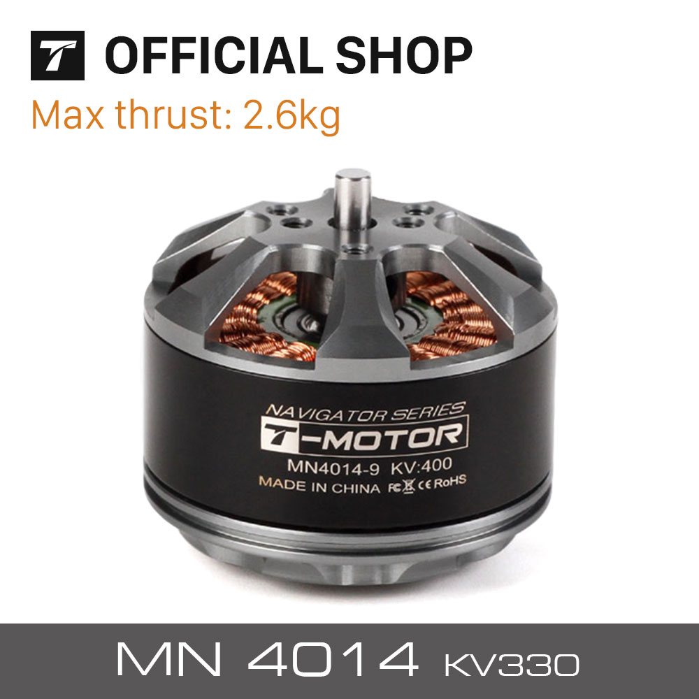 MN4014 400KV 330KV outrunner b - Drone Motor recension och pris