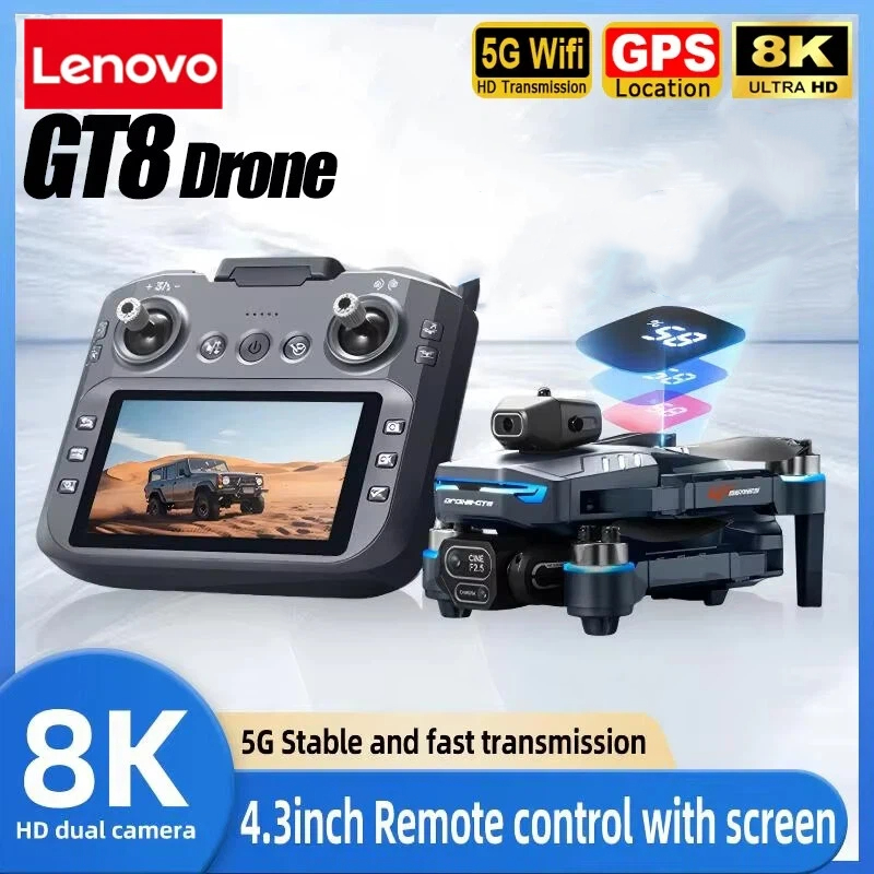 Lenovo GT8 8K Drone Profession - Drone Gps Mount recension och pris