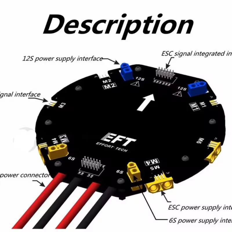 EFT Large Current Power Distri - Drone Battery recension och pris