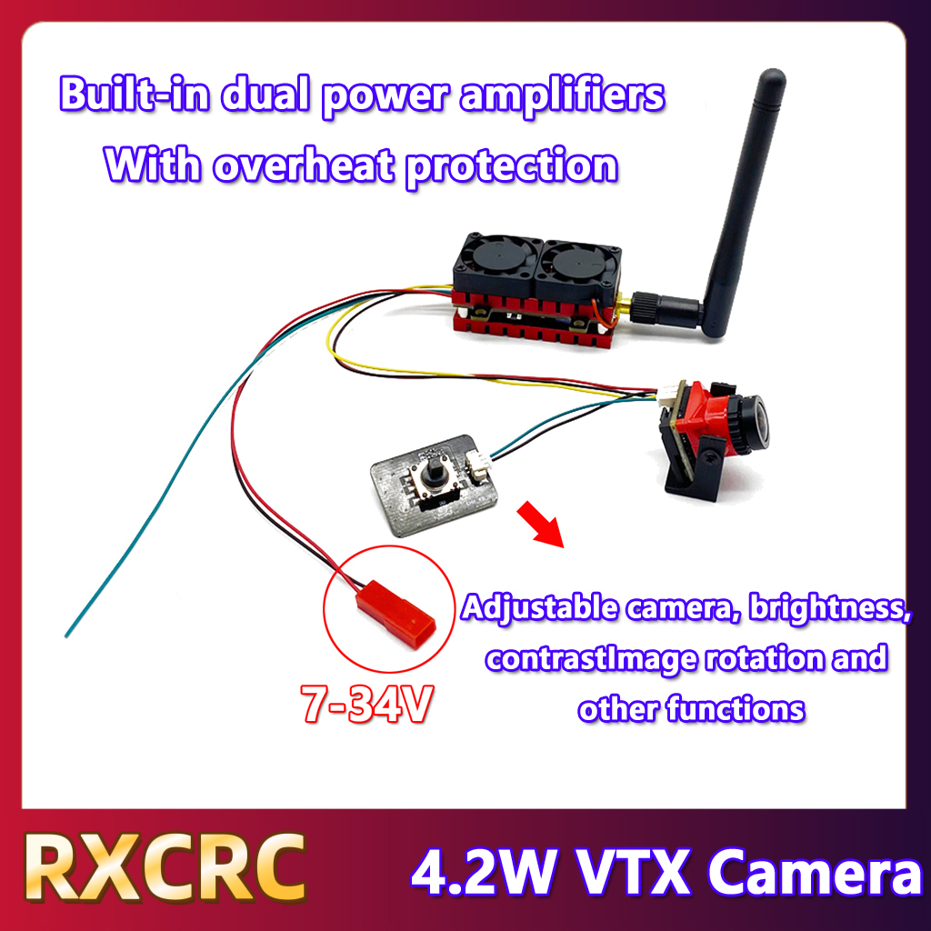 RXCRC 5.8G 48CH 4.2W High Powe - Drone Receiver recension och pris
