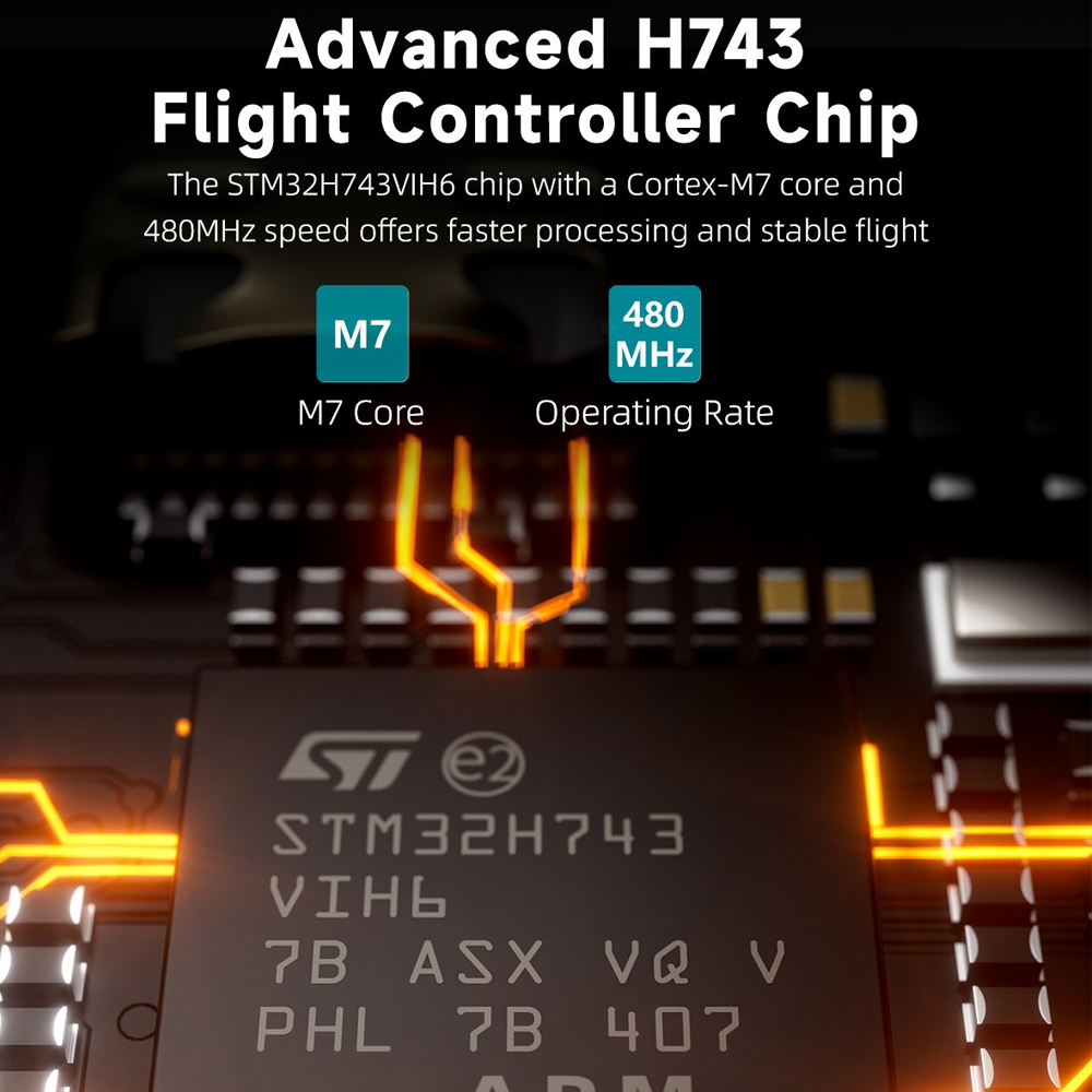 GEPRC TAKER H743 BT 8Bit 80A S - Drone Esc recension och pris