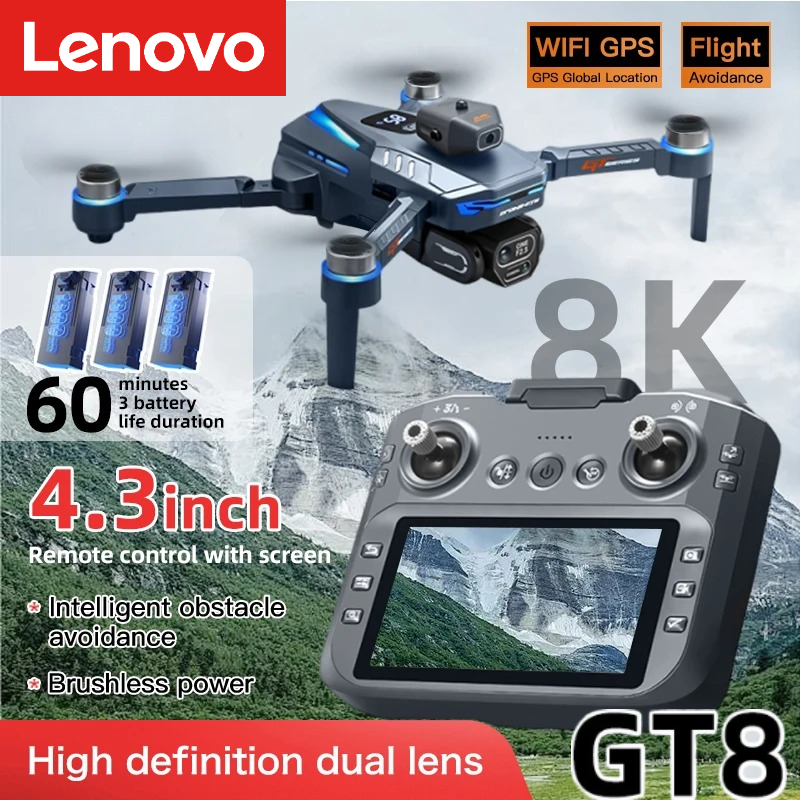 Lenovo GT8 Drone 8K Profession - Drone Gps Mount recension och pris