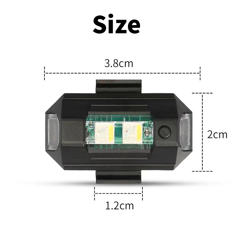 Motorcycle Lights Drone Strobe - Drone Led Light recension och pris