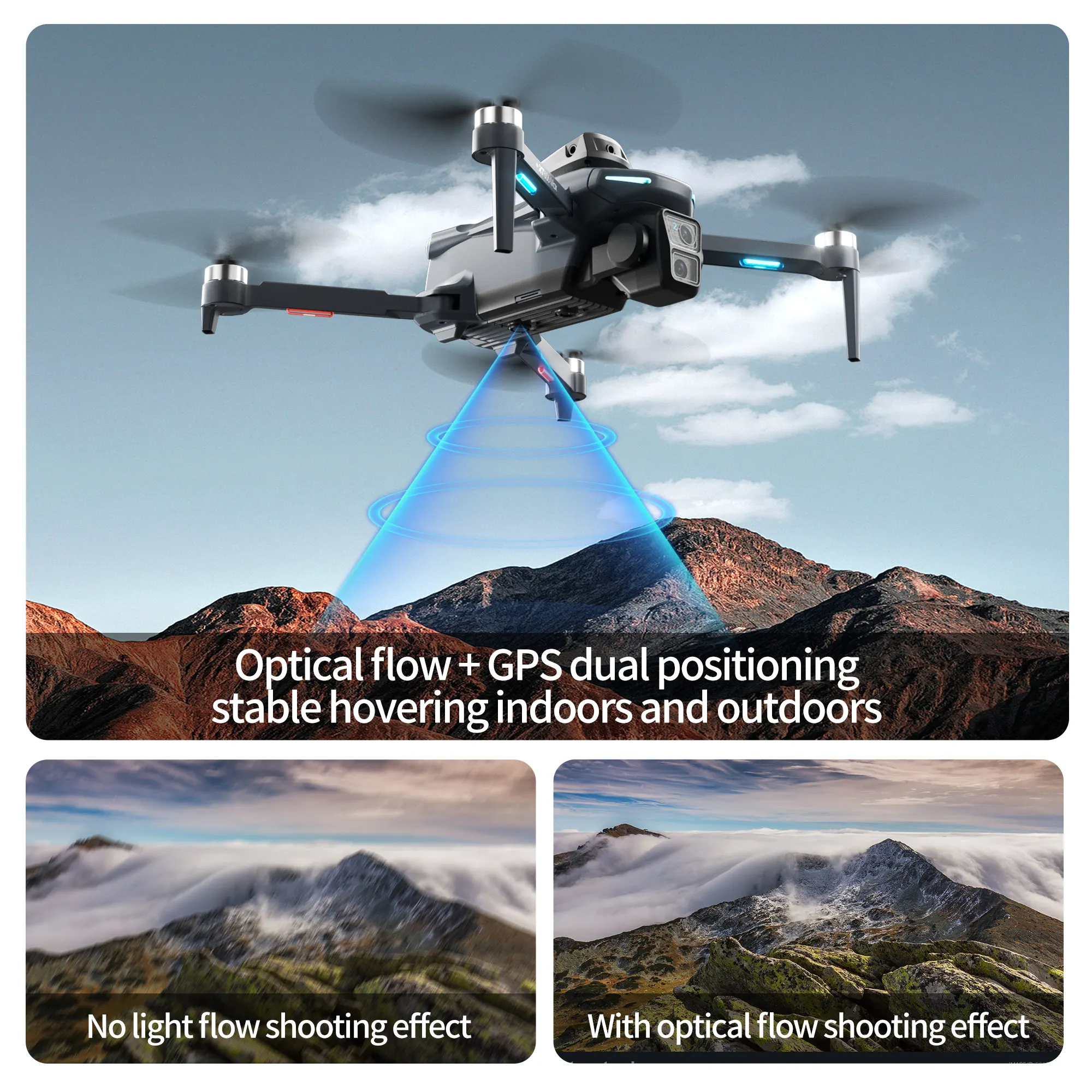 Lenovo XT606 MAX GPS Drone 4k  - Drone Gps Mount recension och pris