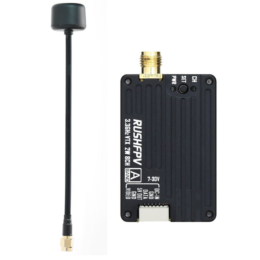 RUSHFPV 3.3G 2W VTX Transmitte - Drone Antenna recension och pris