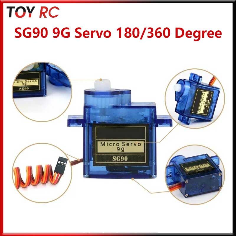 Sg90 Micro Servo 9g 180 360 De - Drone Gimbal recension och pris
