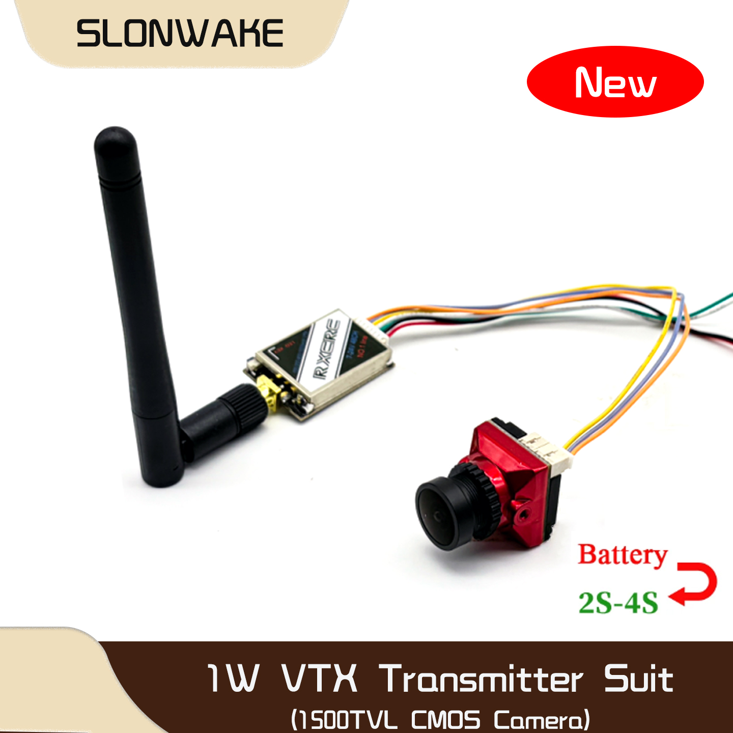 SLONWAKE  5.8G 48CH 1W VTX 100 - Drone Frame recension och pris