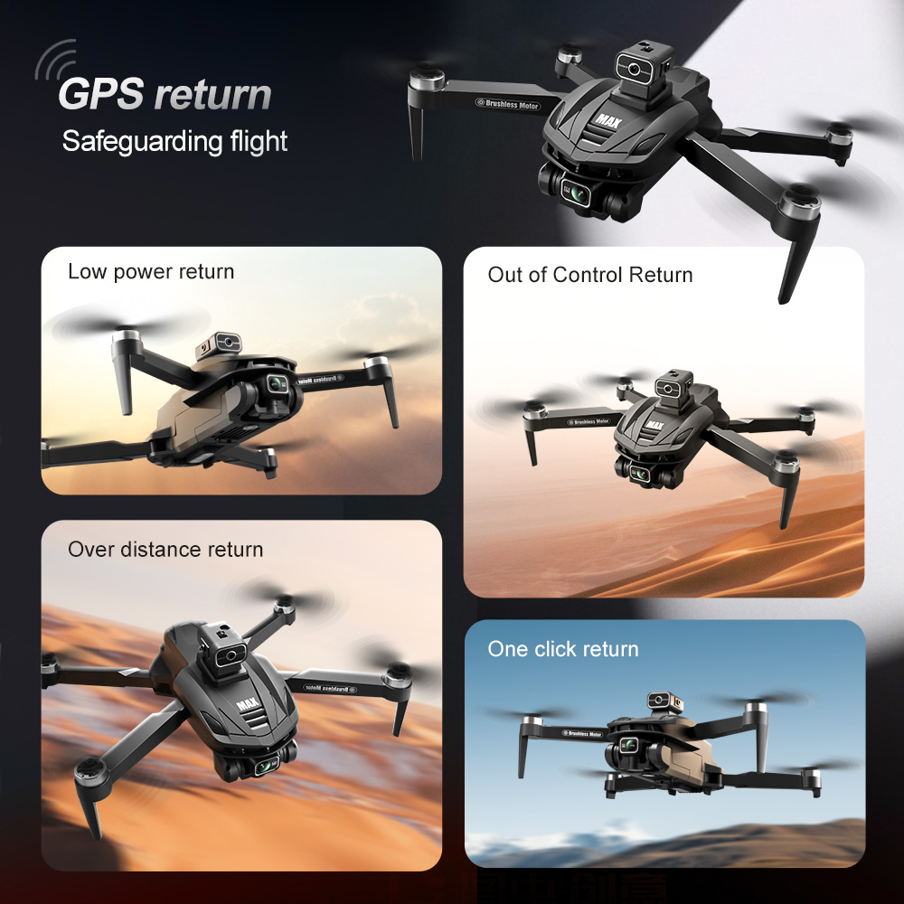 V168 PRO Max GPS Drone 8K Prof - Drone Charger recension och pris