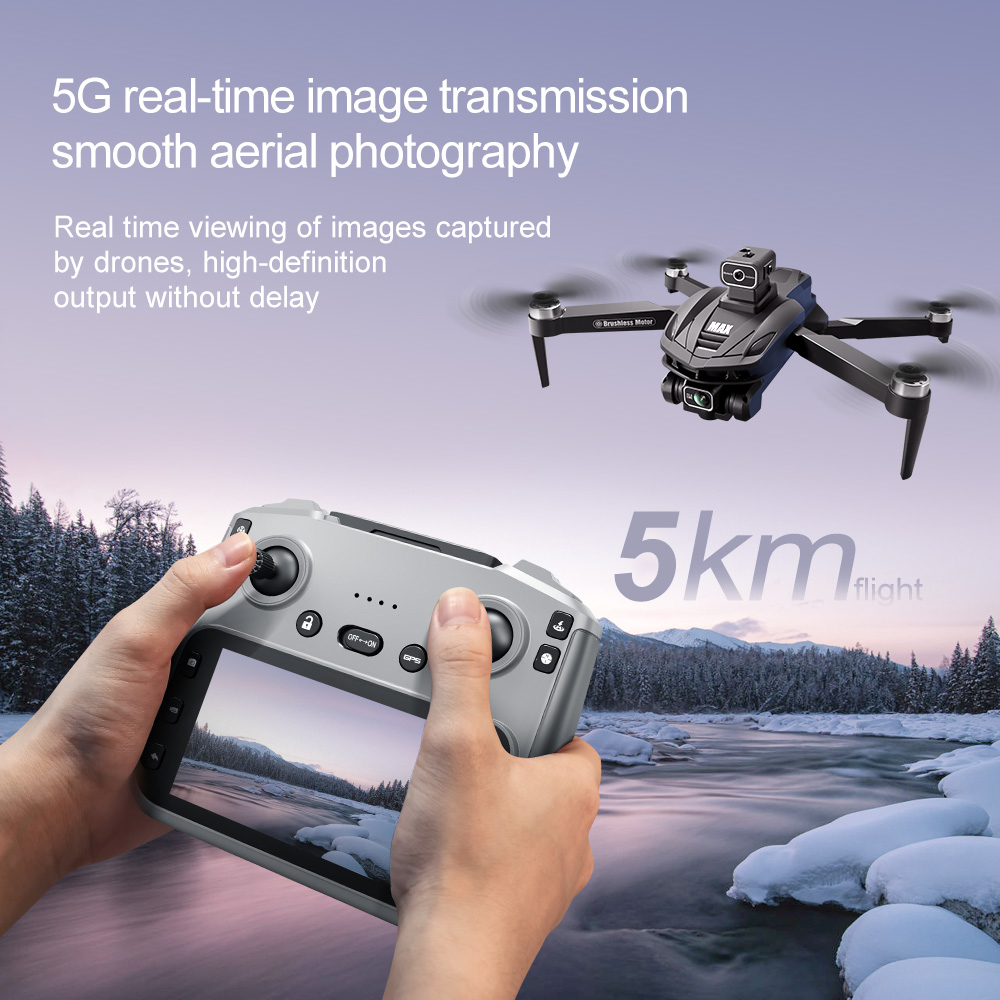 V168 PRO Max GPS Drone 8K Prof - Drone Charger recension och pris
