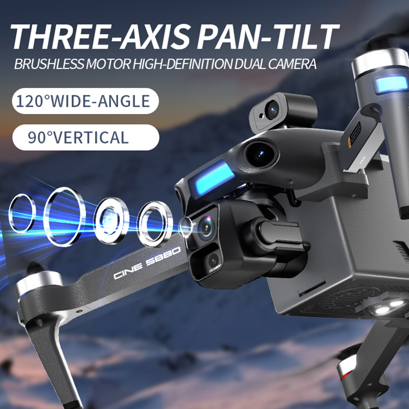 2026 New 8K Dual Camera Drone  - Drone Gimbal recension och pris