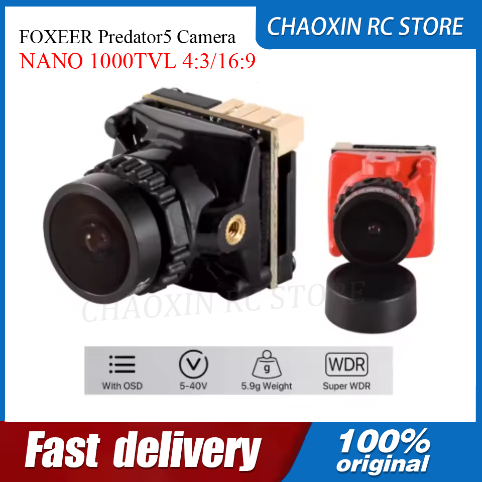 FOXEER Predator5 Camera NANO 1 - Drone Camera recension och pris