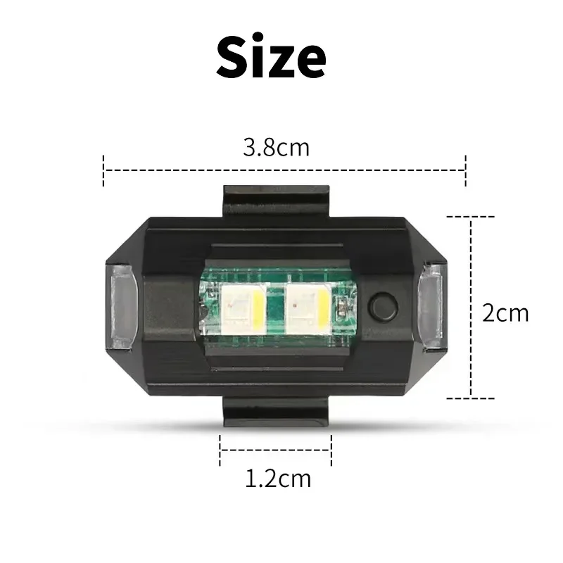 Motorcycle Lights Drone Strobe - Drone Led Light recension och pris