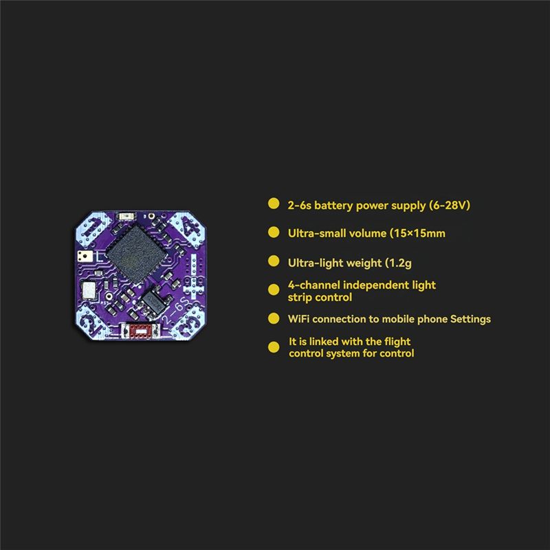 【Shop Now】FPV Mini RGB Lightin - Drone Led Light recension och pris