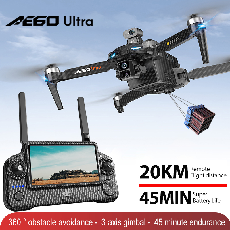 AE60 GPS Drone Professional 8K - Drone Gimbal recension och pris