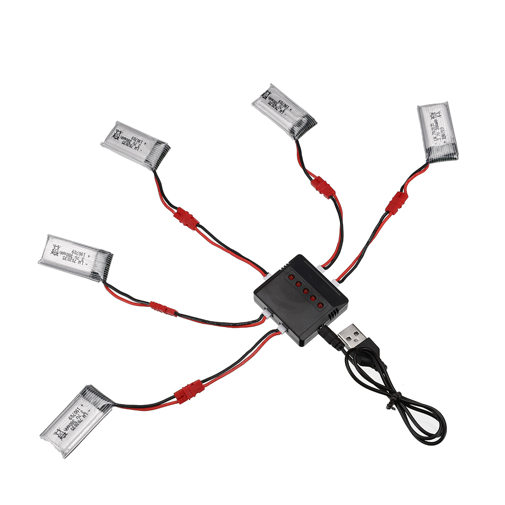 3.7V 380mAh Lipo Battery With  - Drone Charger recension och pris