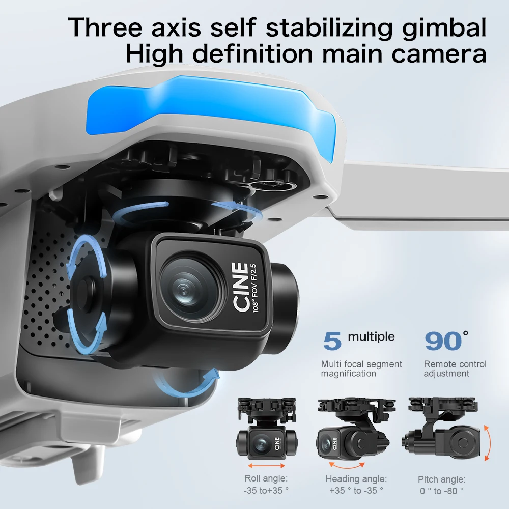Lenovo S-X1 MAX GPS Drone 3-Ax - Drone Gps Mount recension och pris