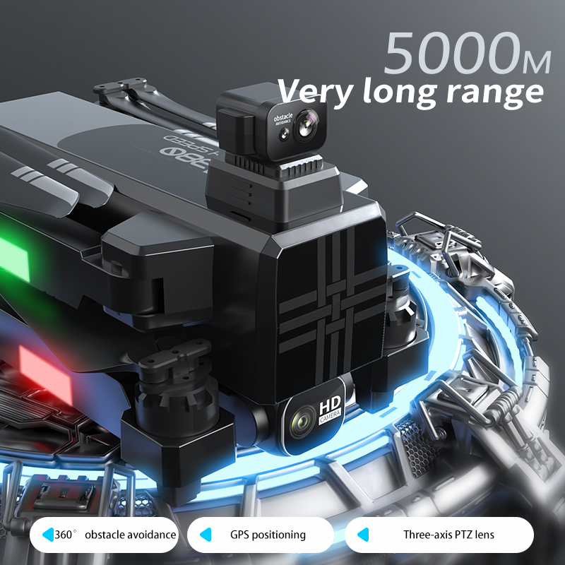A380 Drone 4K HD Three Axis An - Drone Gps Module recension och pris