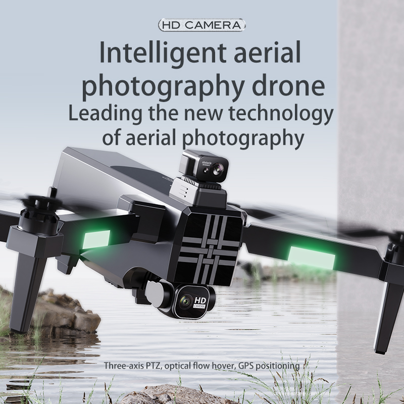 A380 Drone 4K HD Three Axis An - Drone Gps Module recension och pris