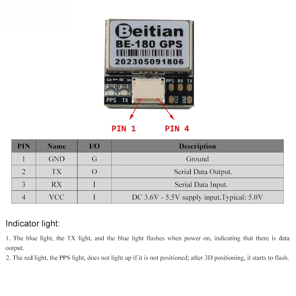 1/2/5PCS Beitian BE-180 GPS Mo - Drone Gps Module recension och pris