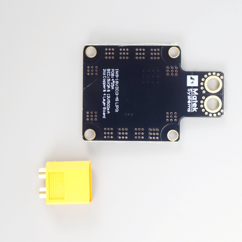 Matek Systems PDB XT60 W/ BEC  - Drone Power Distribution Board recension och pris