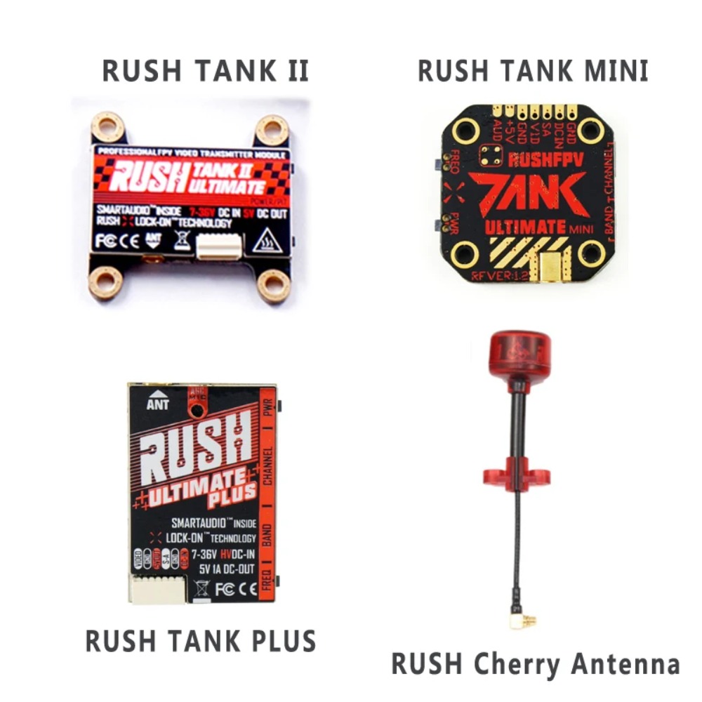 RUSH TANK Ultimate II/Mini/ PL - Drone Receiver recension och pris