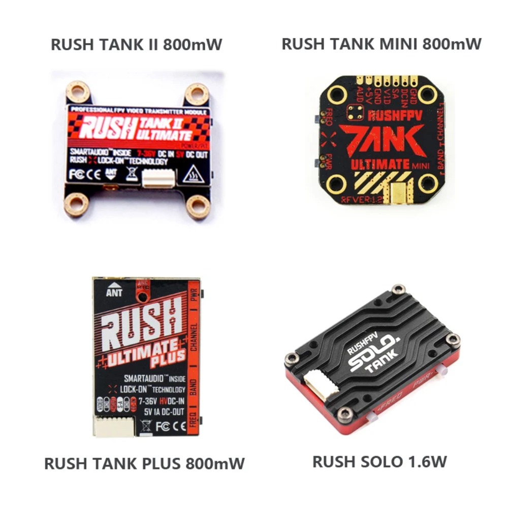 RUSH TANK Ultimate II/Mini/ PL - Drone Receiver recension och pris