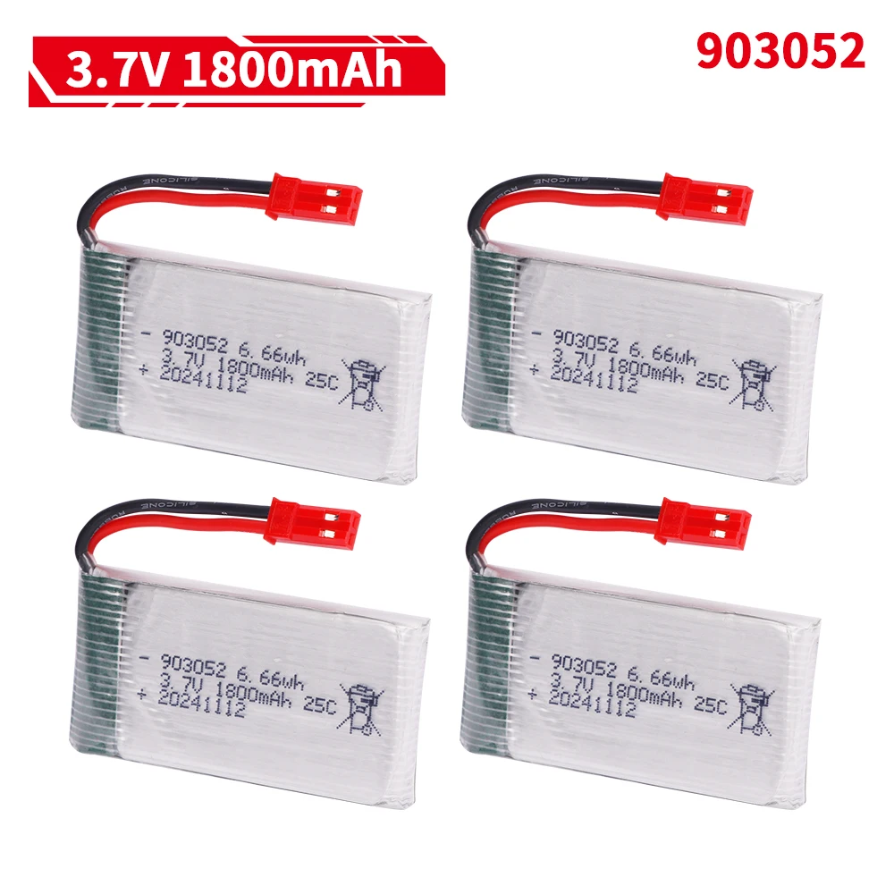 3.7V 1800mAh 903052 lipo Batte - Drone Charger recension och pris