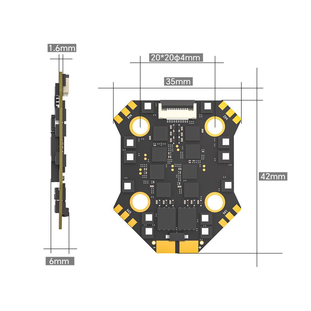 iFlight Borg F7 Mini Stack Fli - Drone Flight Controller recension och pris