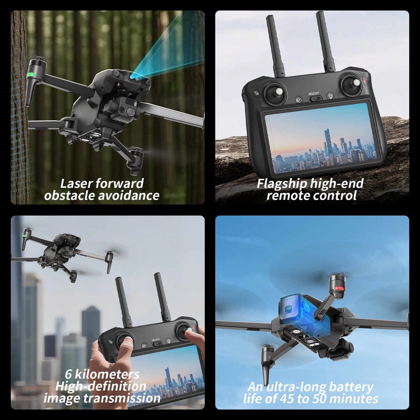 S800 Professional Drone GPS 6K - Drone Camera recension och pris