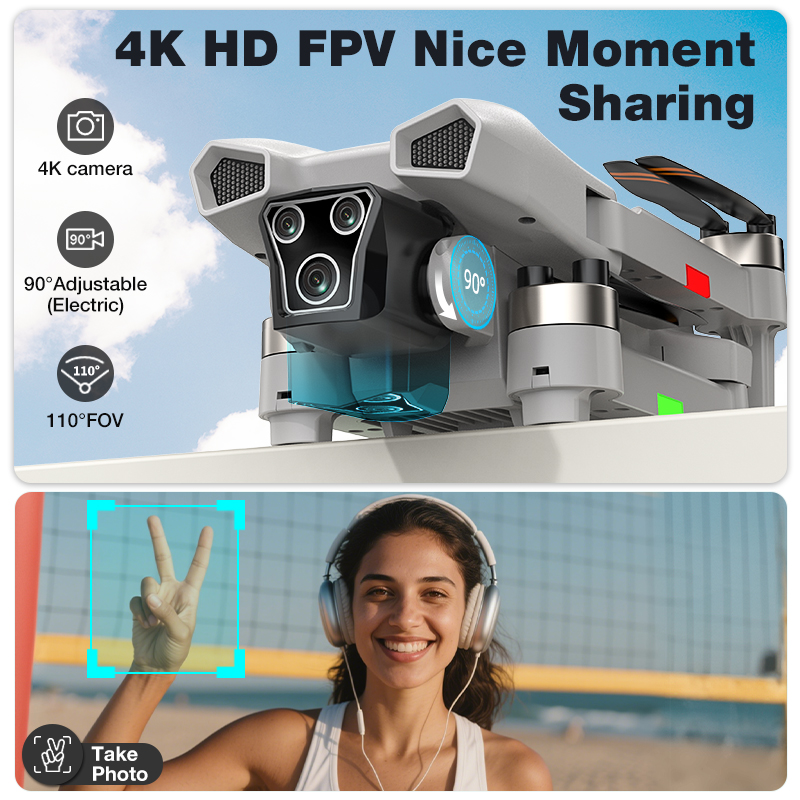NEW Hot L017 Pro Drone Brushle - Drone Gimbal recension och pris