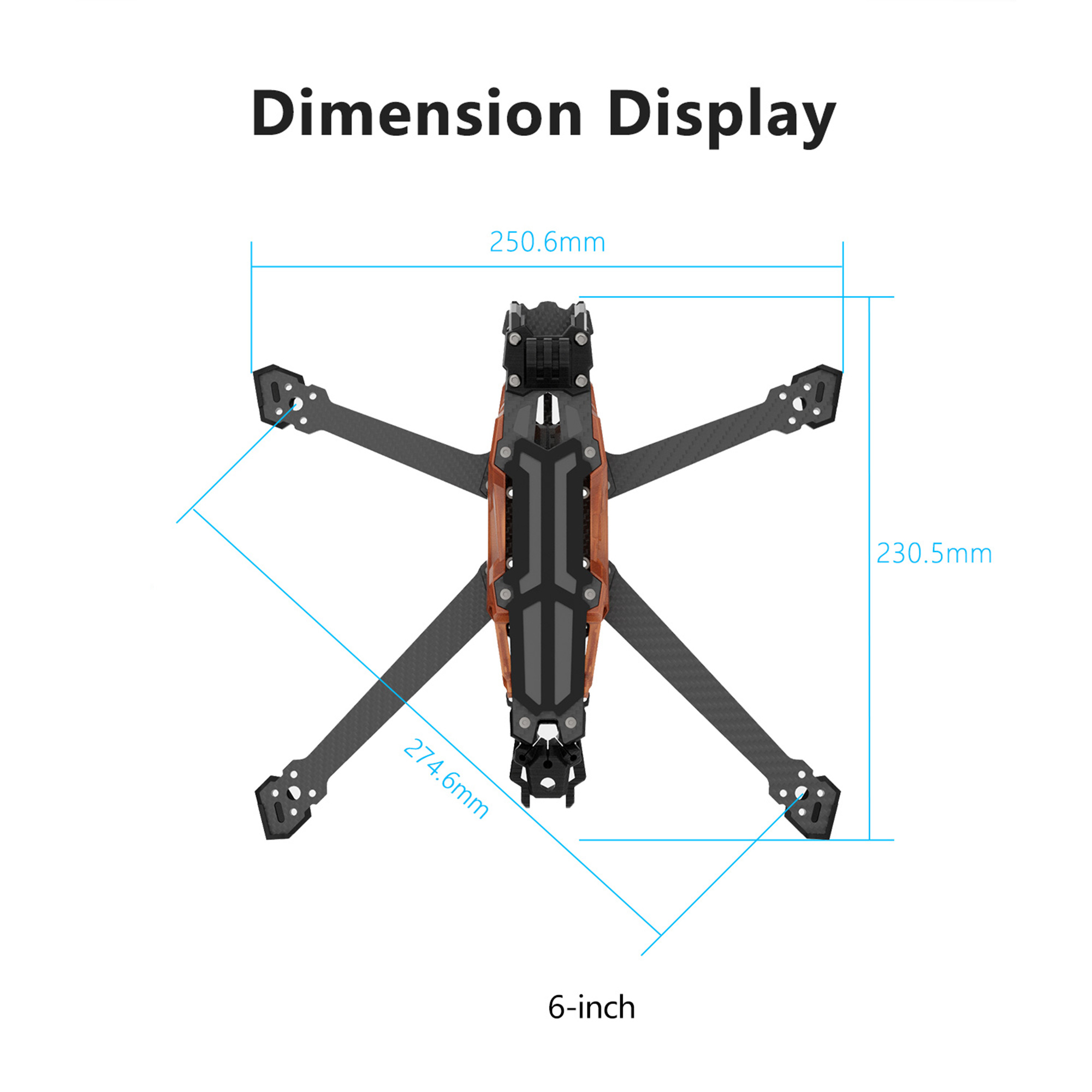 GEPRC GEP-Vapor-D5 D6 O4 Pro C - Drone Landing Gear recension och pris