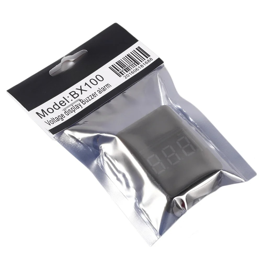 BX100 1-8S Lipo Battery Voltag - Drone Buzzer recension och pris