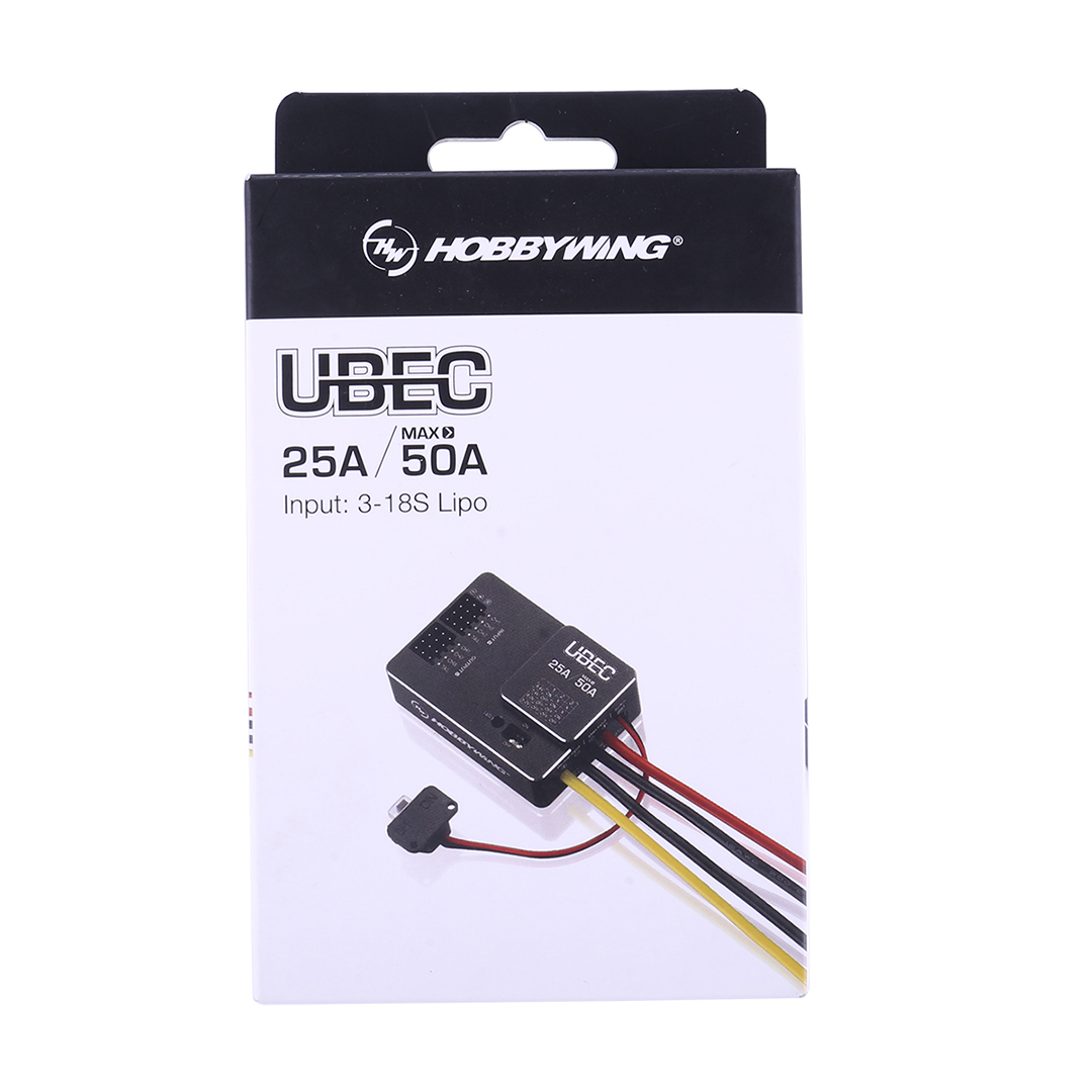 Hobbywing UBEC 25A HV 3-18S Mo - Drone Esc recension och pris