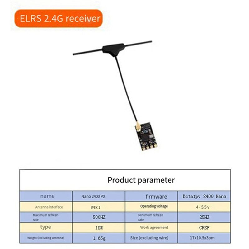 CYGJ-10PCS ELRS 2.4Ghz Receive - Drone Antenna recension och pris