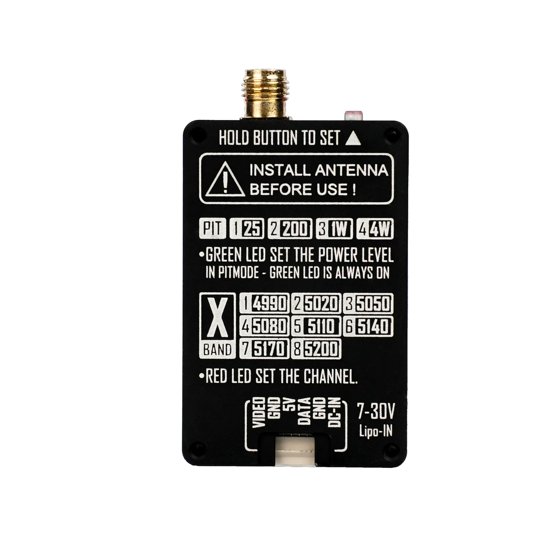 VTX RUSHFPV 4.9G 4W Video Tran - Drone Transmitter recension och pris